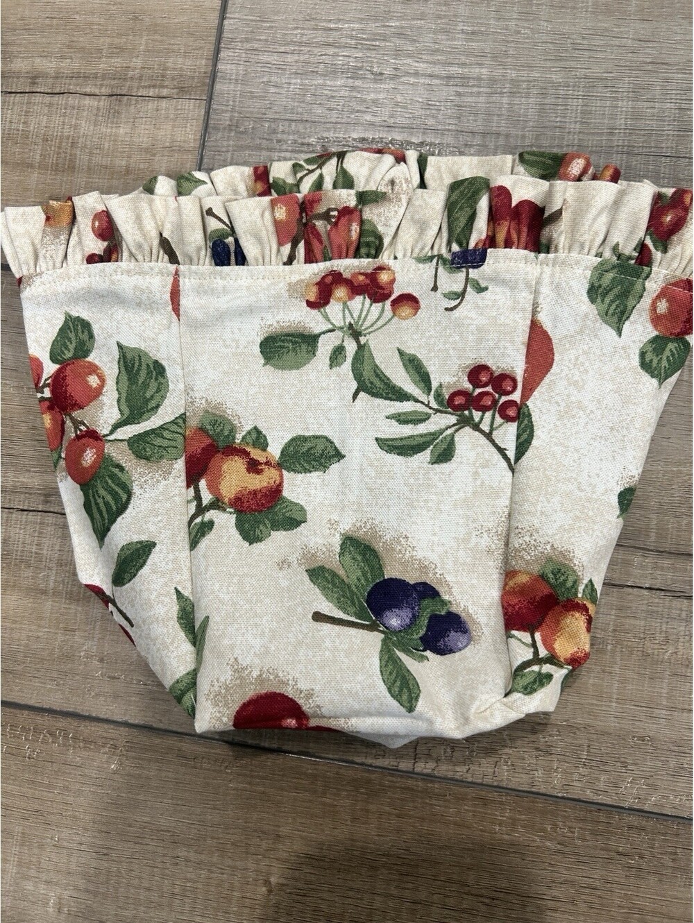 Longaberger Tall Tissue Liner Fruit Medley NEW